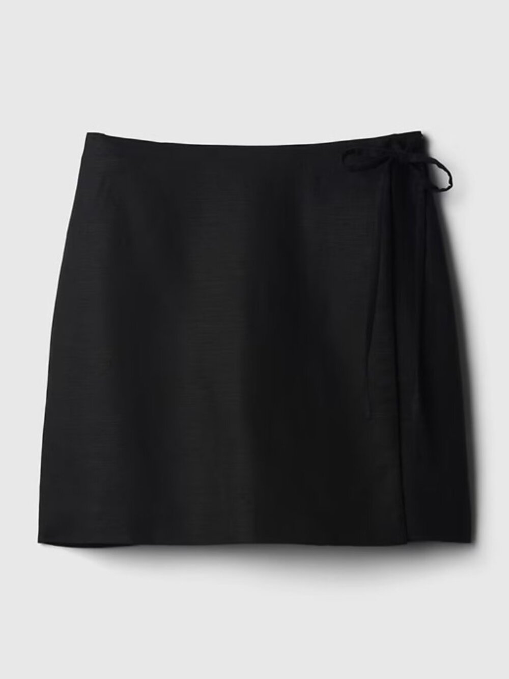 GAP wrap tie mini skirt - cotton linen